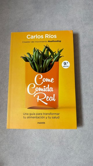 Pack libros realfooding Carlos Rios