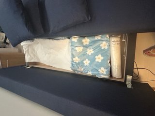 Sofá Cama Ikea Azul