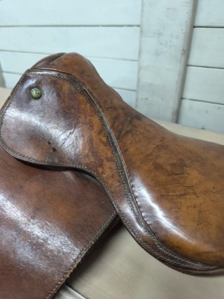 Montura caballo inglesa infantil antigua