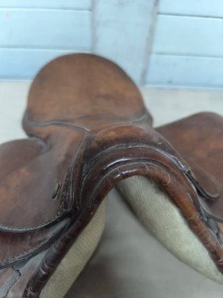 Montura caballo inglesa infantil antigua