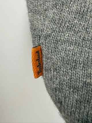 Timberland Maglione Uomo XXL Lana Grigio Pullover