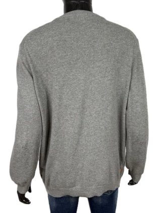 Timberland Maglione Uomo XXL Lana Grigio Pullover