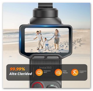 Protector Pantalla y Lente AMAZEAR Insta360 Luna