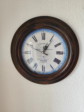 Reloj de Pared L'Hotel du Canal