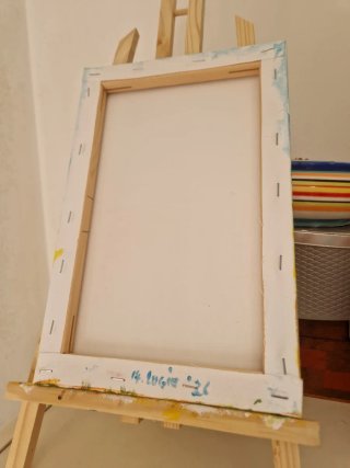 Quadro astratto su tela
