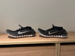 Zapatillas Nike Free 3.0 Flyknit Negras/Gris