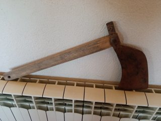 Hacha Herrera para corcho 30 X 12