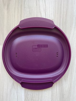 Tapa Tupperware Tortillera Microondas Morada