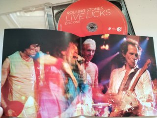 2 cds The Rolling Stones Live Licks CD