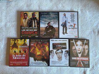 Pack 7 Películas DVD Nuevas y Precintadas