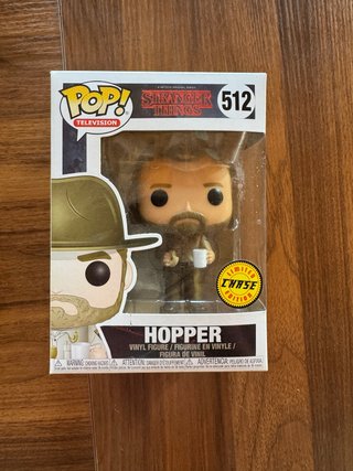 Funko Pop Stranger Things Hopper 512 Chase