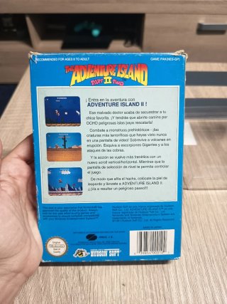 Adventure Island II Classic 2 PAL España CIB