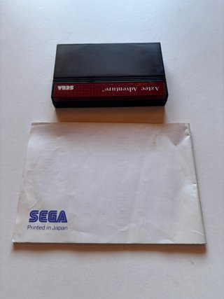 Aztec Adventure Master System PAL 🇪🇸 Completo