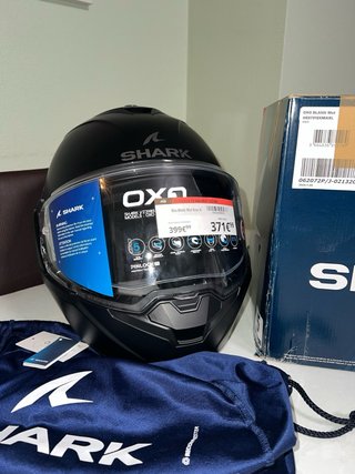 Casco Shark OXO Negro Mate Talla XL