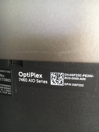 Dell Optiplex 7460 Despiece