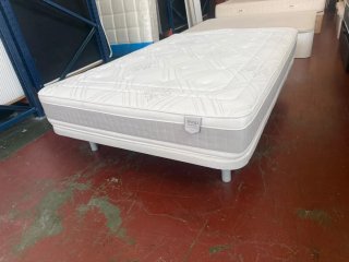 135x190 BASE TAPIZADA NUEVA COLCHÓN TÍVOLI VISCO