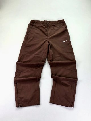 NIKE track pants vintage y2k brown baggy 2000s