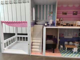 Casita de madera para jugar