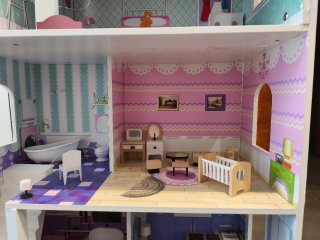 Casita de madera para jugar