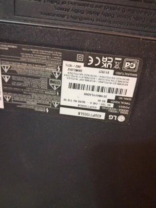 Despiece Placa Base LG 43UP77006LB