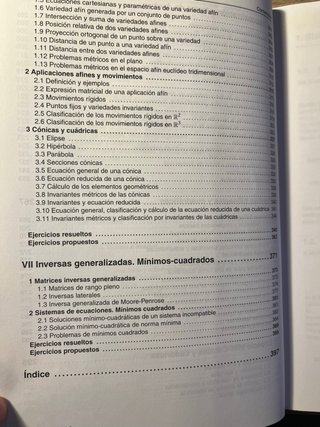Álgebra lineal con métodos elementales