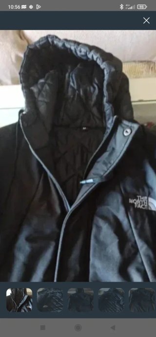 Cazadora The North Face Negra Talla M