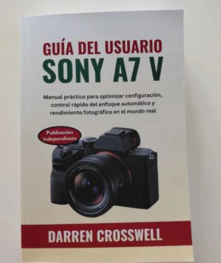Libro Guia del usuario Sony A7V