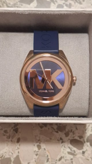 Reloj Michael Kors Azul y Dorado