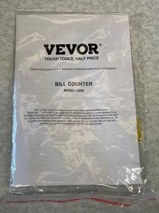Contador de Billetes VEVOR