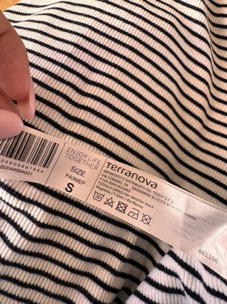 Maglietta Terranova a righe S