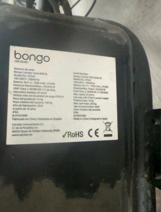 Patinete Eléctrico Cecotec Bongo D30 XL