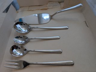 WMF Cromargan Juego 15 Cubiertos tartas, vintage