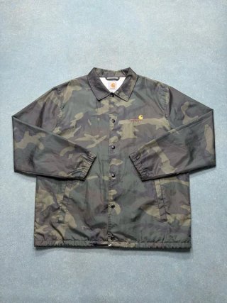 Carhartt Bomber Jacket Green Camouflage Streetwear Premium Quality Y2K 023