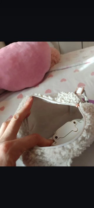 Bolso juguete niña Llama Purse Pets Ojos Arcoíris