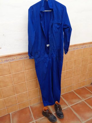 Mono de trabajo azul, para FP Mecánica