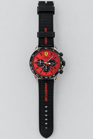 Reloj Ferrari Pilota Cronografo Rojo