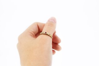 Anillo de oro de 18k. Ref:021-01-01502