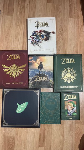 Coleccion enciclopedias + vinilo ZELDA
