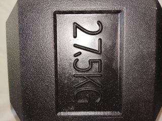 Mancuerna hexagonal 28,400kg.