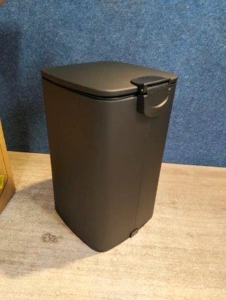 SONGMICS 8 L Cubo Basura Compacta, con Pedal