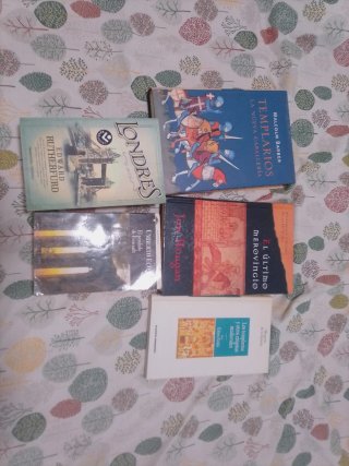 Lote 5 libros historia