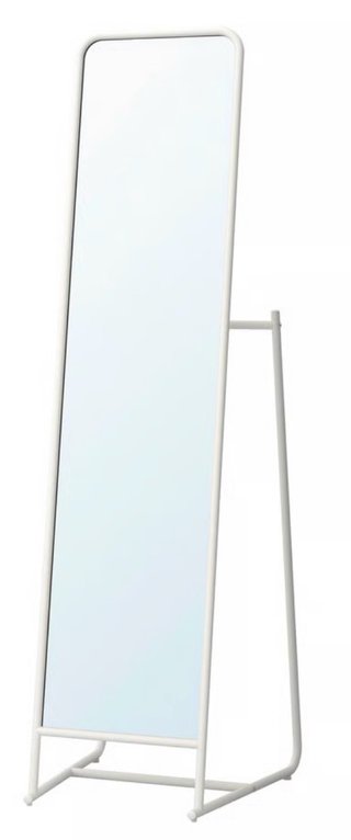 Espejo de pie Ikea Knapper blanco
