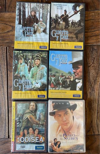 Lote 9 Películas DVD Acción y Aventura