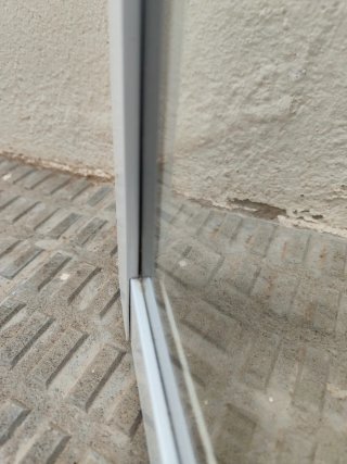 Hojas de ventana de aluminio
