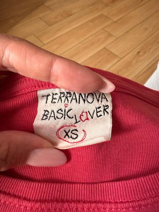 Maglia Terranova corallo taglia XS