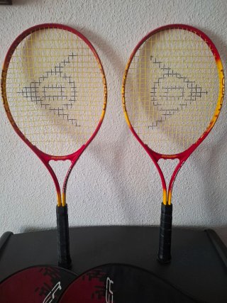 Lote 2 Raquetas Tenis Dunlop Power 27