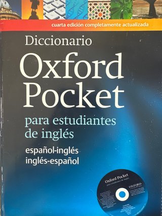 Diccionario Oxford Pocket para estudiantes de i...