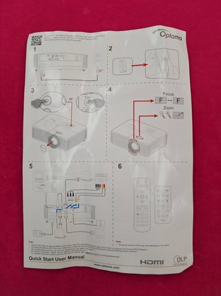 Proyector Optoma dassbg (ds322e)