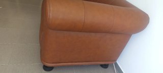 Sofá Sillón IKEA VISKAFORS 1.5 plazas cuero/ piel