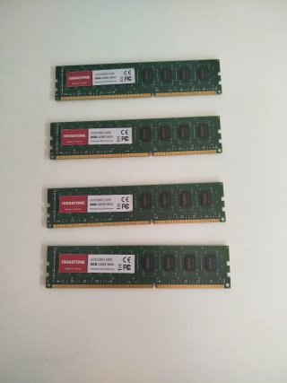 Memoria RAM 32Gb 4x8GB DDR3 1600 GIGASTONE
